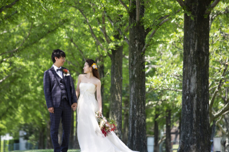 安城産業文化公園デンパークでフォトウェディングを｜MAXI MANIS